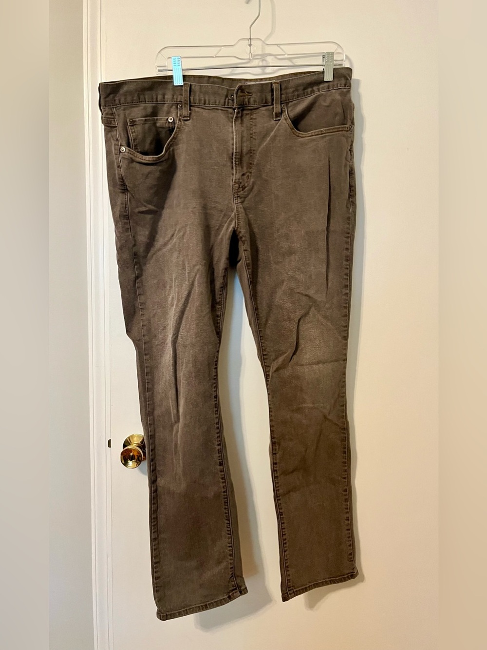 Cremieux premium denim slim grey jeans